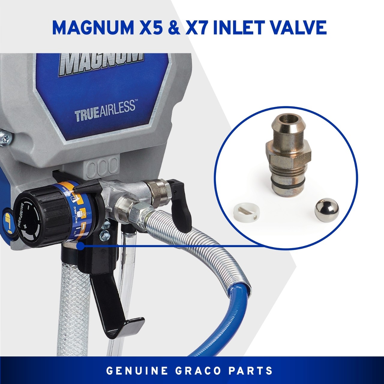 Magnum Inlet Valve Paint Sprayer Repair Kit for X5 X7 Sprayers
